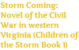 Storm Coming: Novel of the Civil War in western Virginia (Children of the Storm Book 1)